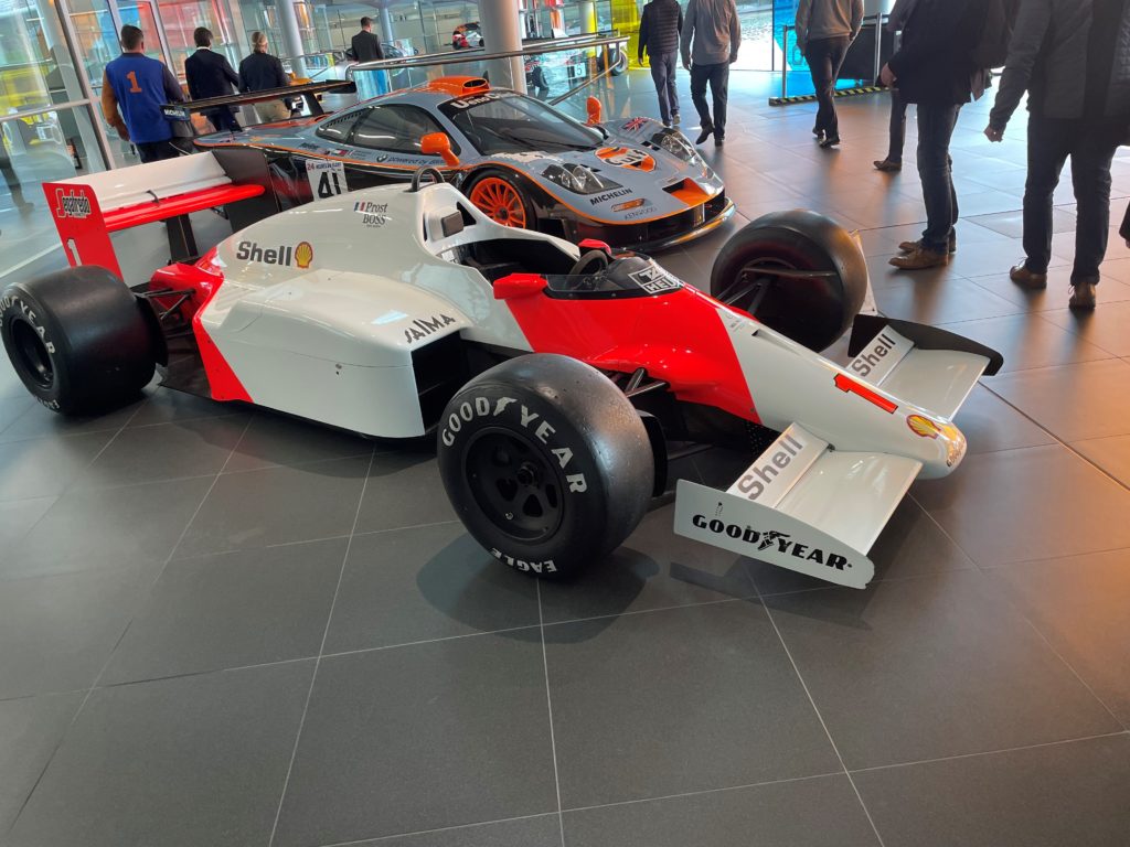 a mclaren f1 car