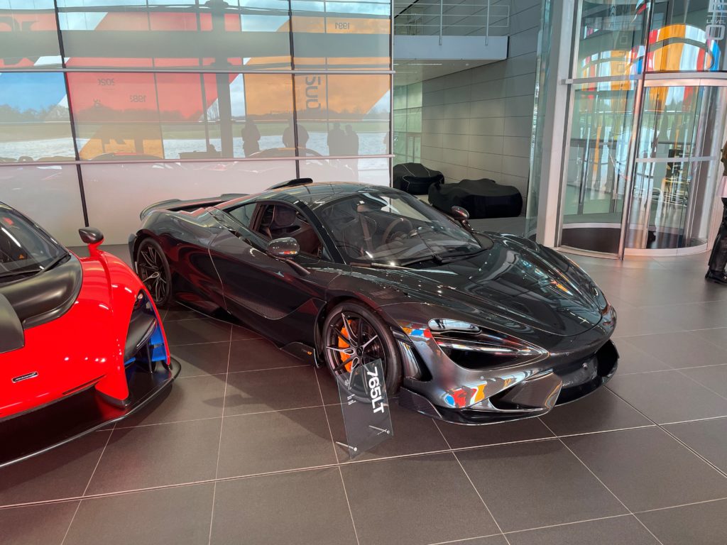 A Mclaren sports car