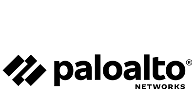 a black Paloalto logo