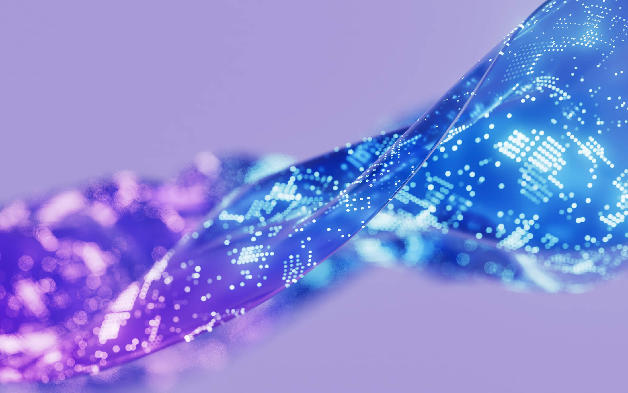 AI dna digital strand