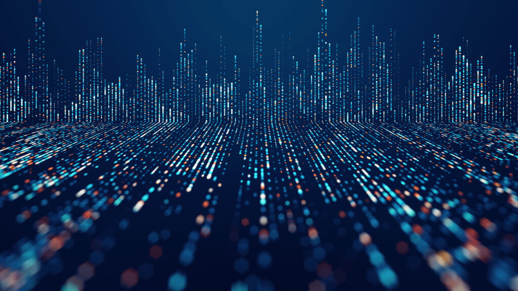 innovative digital background - cyber security